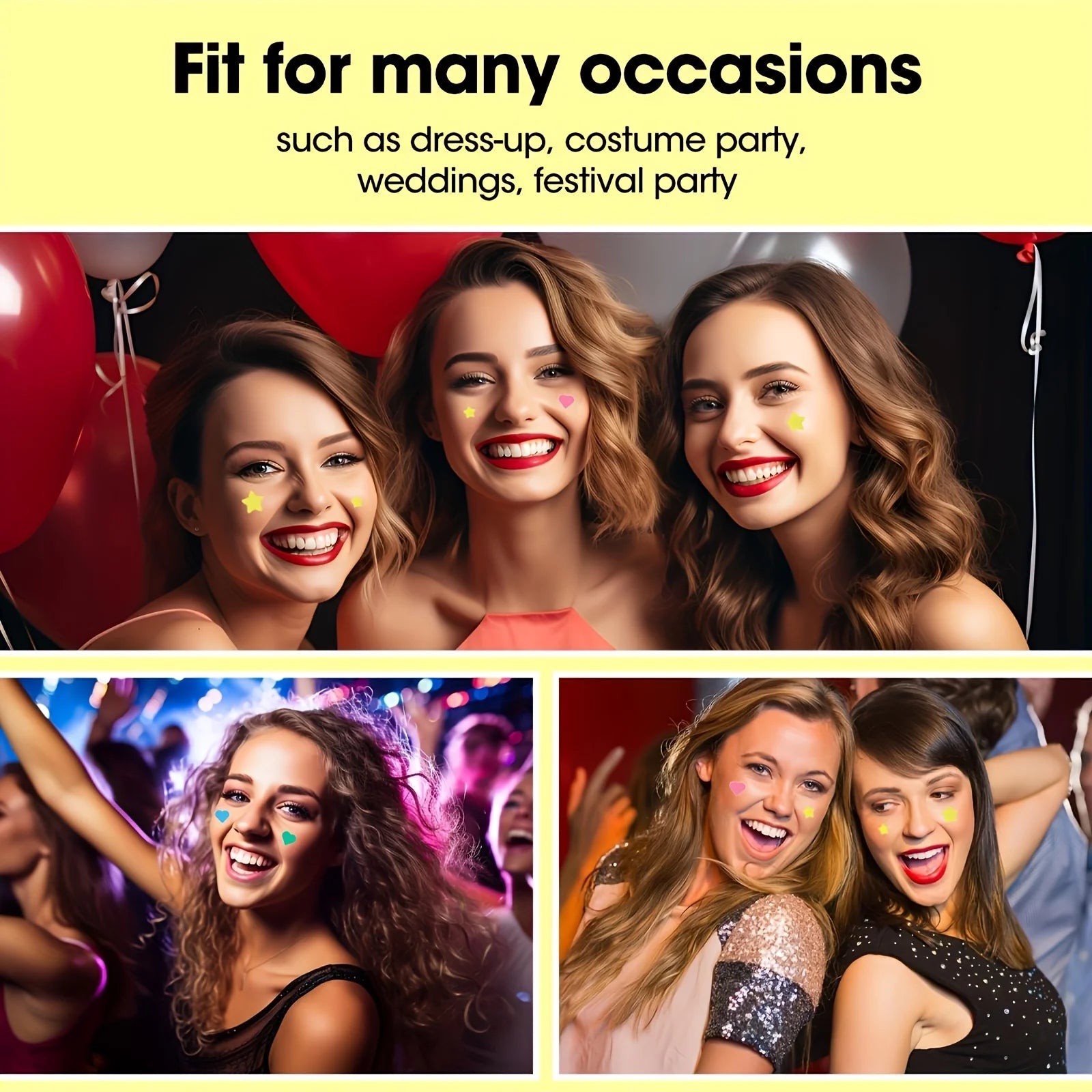 432 Colorful PE Pimple Patches Cute Star Shaped Pimple Cover Sticker