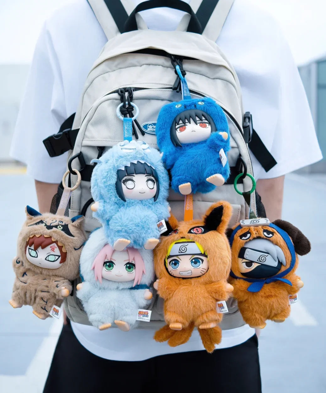 Shippuden Beast Party Series Cute Plush Doll Toy Cartoon Backpack